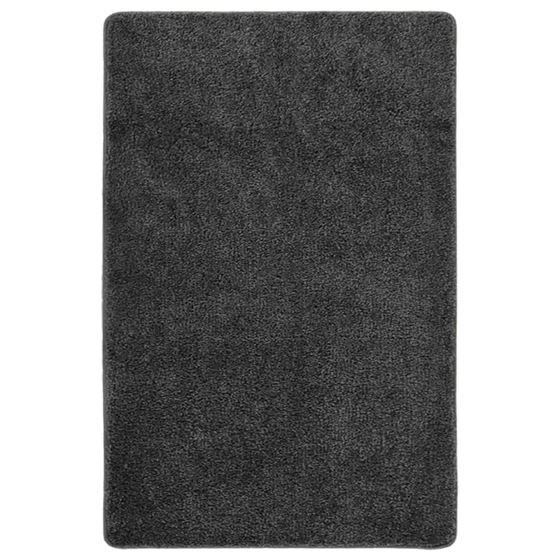 Load image into Gallery viewer, Vidaxl vloerkleed shaggy anti-slip 200x290 cm donkergrijs
