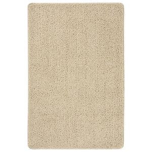 Vidaxl vloerkleed shaggy anti-slip 200x290 cm crèmekleurig