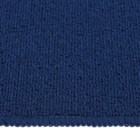 Vidaxl trapmatten 15 st anti-slip rechthoekig 75x20 cm marineblauw