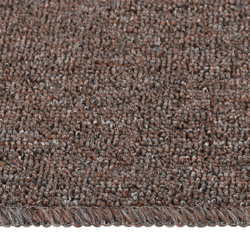 Afbeelding laden in galerijviewer, Vidaxl trapmatten 15 st anti-slip rechthoekig 60x25 cm bruin
