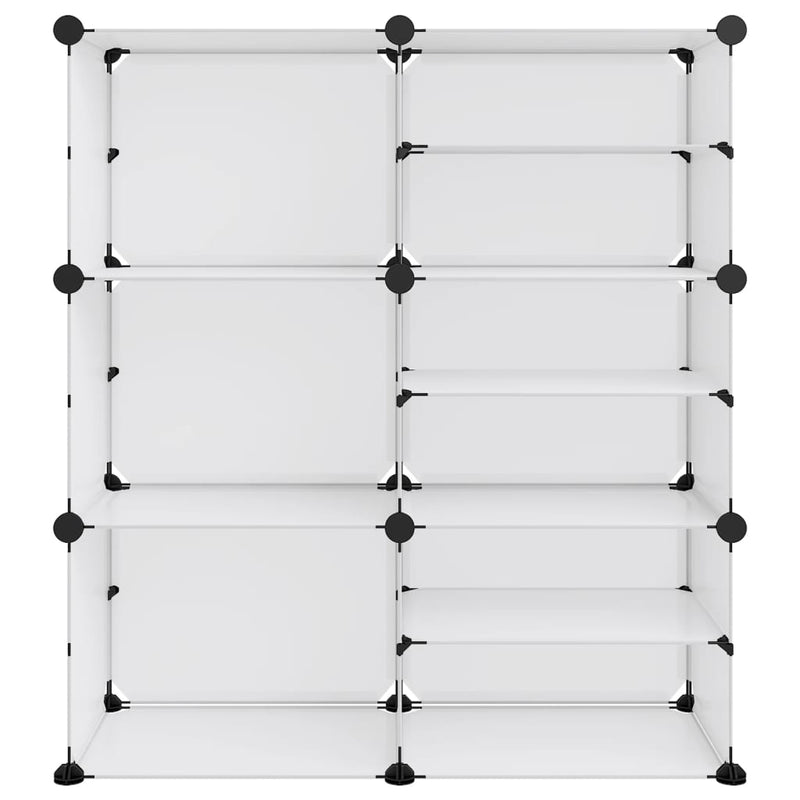 Load image into Gallery viewer, Vidaxl schoenenrek 84x31,5x93 cm polypropeen transparant
