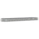 Vidaxl plantenbak 600x140x36 cm gegalvaniseerd staal zilverkleurig