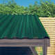 Vidaxl dakpanelen 36 st 60x36 cm gegalvaniseerd staal groen