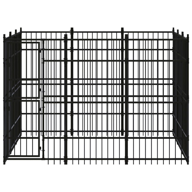 Load image into Gallery viewer, VidaXL Hondenkennel 8,29 m² staal

