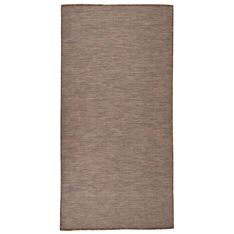 ギャラリービューアに画像をロードする, Vidaxl buitenkleed platgeweven 100x200 cm bruin
