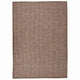 Vidaxl buitenkleed platgeweven 140x200 cm bruin