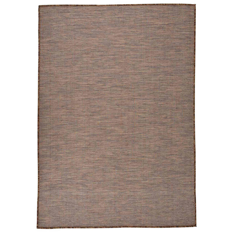 ギャラリービューアに画像をロードする, Vidaxl buitenkleed platgeweven 160x230 cm bruin
