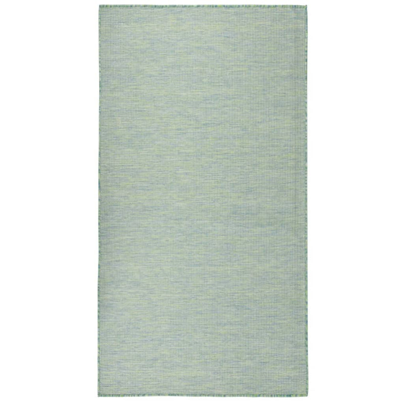 Load image into Gallery viewer, Vidaxl buitenkleed platgeweven 140x200 cm turquoise
