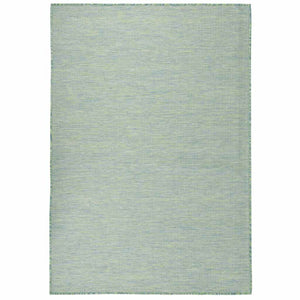 Vidaxl buitenkleed platgeweven 160x230 cm turquoise