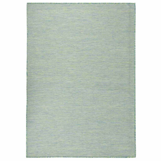 Vidaxl buitenkleed platgeweven 200x280 cm turquoise