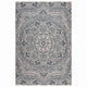 Vidaxl buitenkleed met patroon platgeweven 140x200 cm blauw