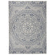 Vidaxl buitenkleed met patroon platgeweven 200x280 cm blauw