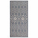 Vidaxl buitenkleed met patroon platgeweven 100x200 cm blauw