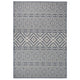 Vidaxl buitenkleed met patroon platgeweven 160x230 cm blauw