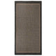 Vidaxl buitenkleed platgeweven 100x200 cm donkerbruin