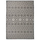 Vidaxl buitenkleed met patroon platgeweven 200x280 cm zwart