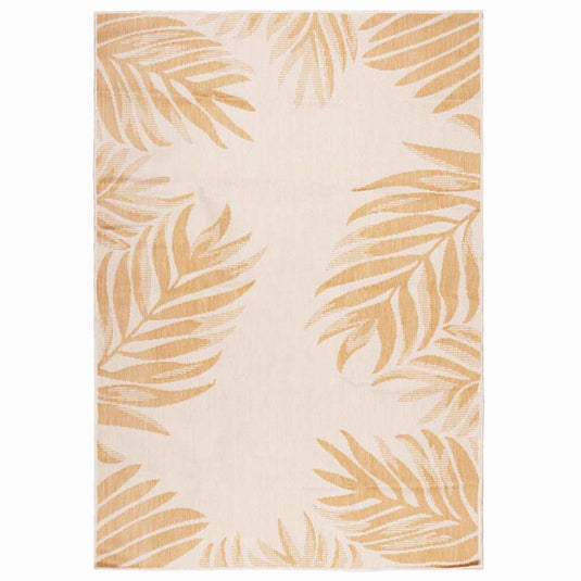 Vidaxl buitenkleed met bladpatroon platgeweven 120x170 cm