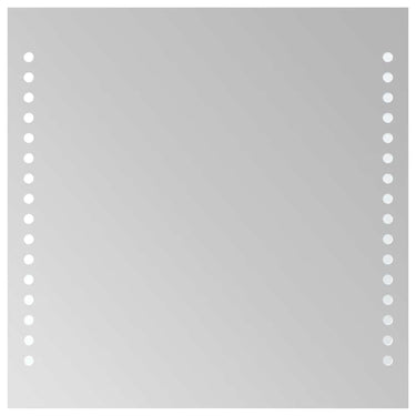 Vidaxl badkamerspiegel led 30x30 cm