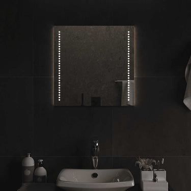 Vidaxl badkamerspiegel led 50x50 cm