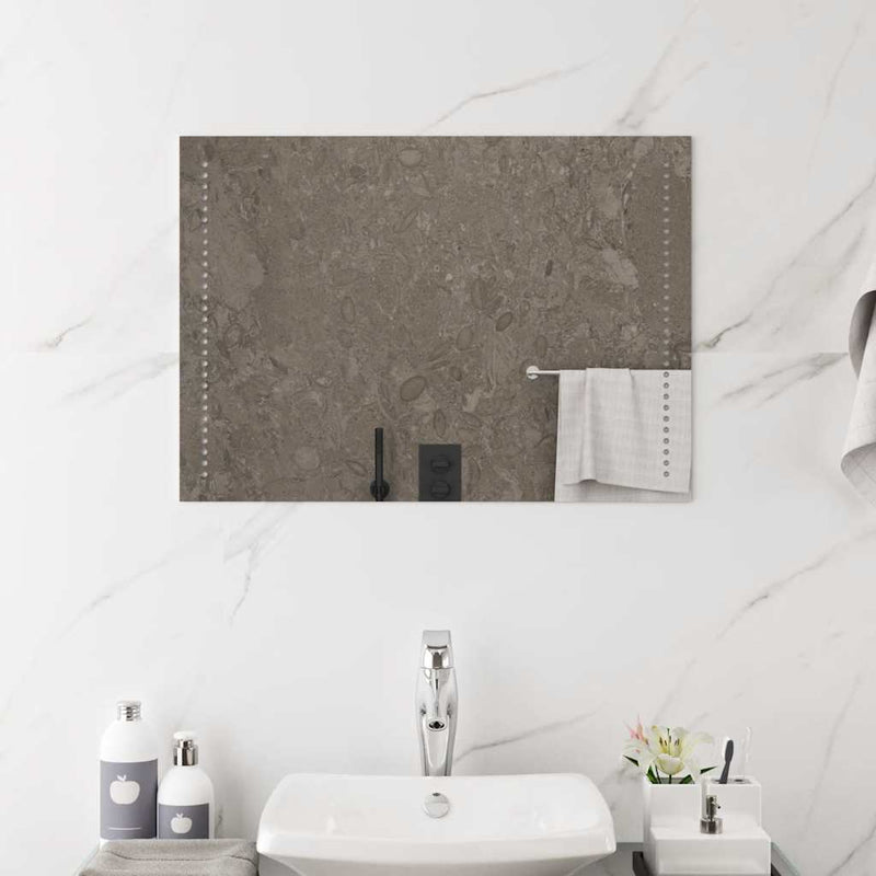 Cargue la imagen en el visor de la galería, Vidaxl badkamerspiegel led 70x50 cm
