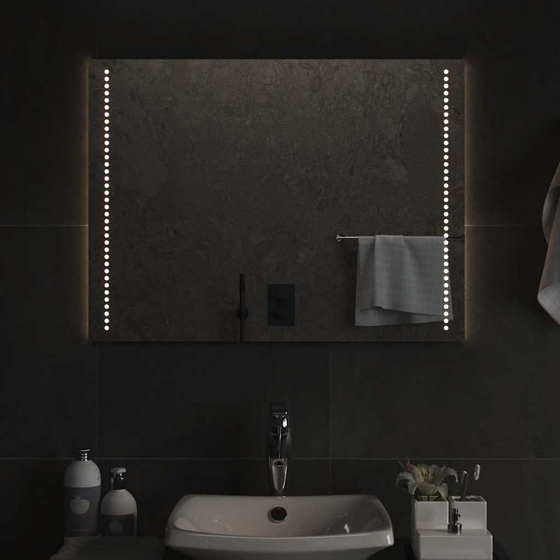 Cargue la imagen en el visor de la galería, Vidaxl badkamerspiegel led 80x60 cm
