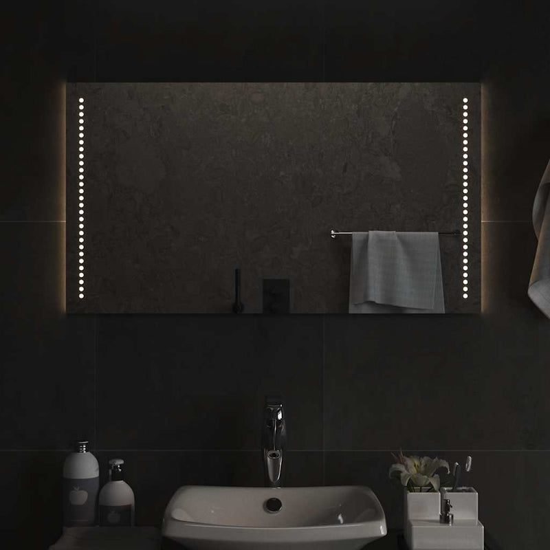 Cargue la imagen en el visor de la galería, Vidaxl badkamerspiegel led 90x50 cm

