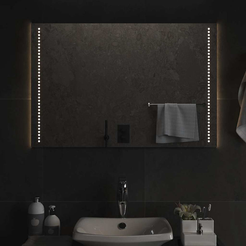 Cargue la imagen en el visor de la galería, Vidaxl badkamerspiegel led 90x60 cm
