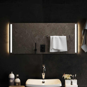 Vidaxl badkamerspiegel led 90x40 cm