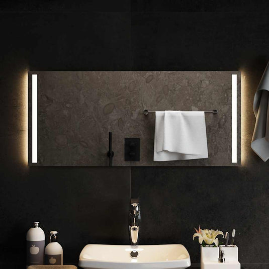 Vidaxl badkamerspiegel led 90x40 cm
