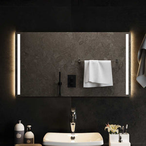 Vidaxl badkamerspiegel led 90x50 cm