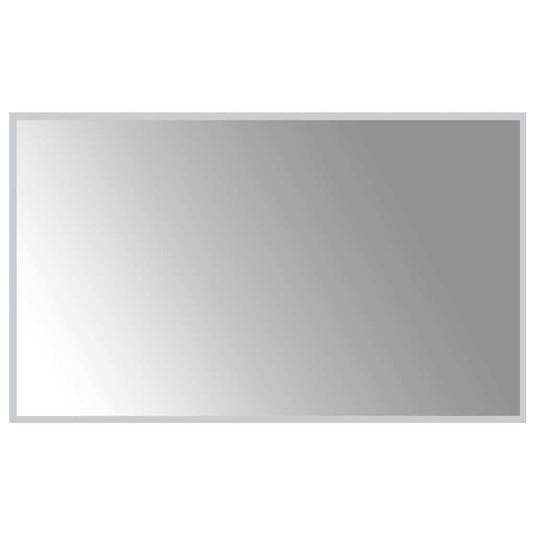 Vidaxl badkamerspiegel led 100x60 cm