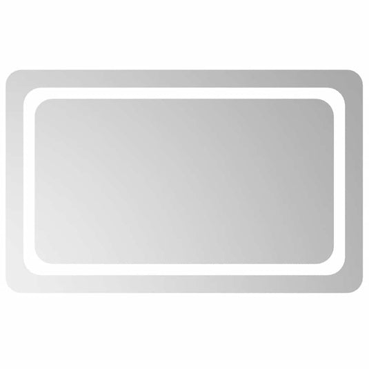 Vidaxl badkamerspiegel led 80x50 cm