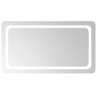 Vidaxl badkamerspiegel led 90x50 cm
