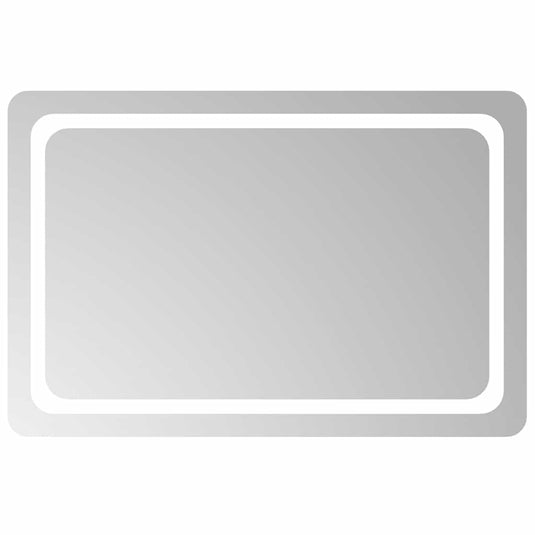 Vidaxl badkamerspiegel led 90x60 cm