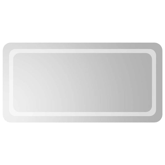 Vidaxl badkamerspiegel led 100x50 cm