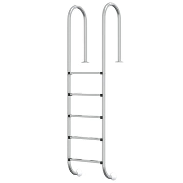 Vidaxl zwembadladder 54x38x211 cm 304 roestvrij staal