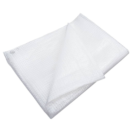 Vidaxl dekzeil leno 140 g m² 8x8 m wit