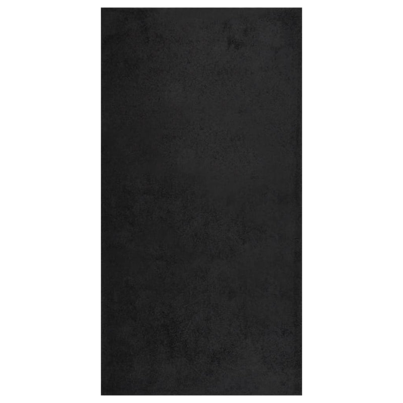 Load image into Gallery viewer, VidaXL Vloerkleed shaggy hoogpolig 80x150 cm zwart
