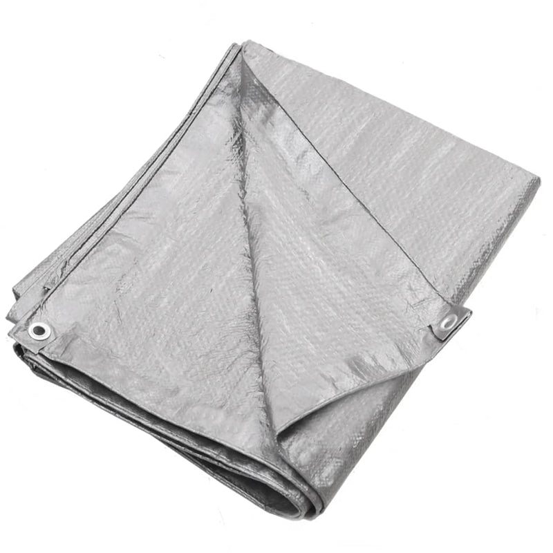 Load image into Gallery viewer, VidaXL Dekzeil 90 g m² 6x10 m HDPE grijs
