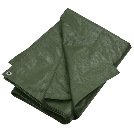 Vidaxl dekzeil 180 g m² 6x12 m hdpe groen