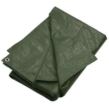 Vidaxl dekzeil 180 g m² 8x8 m hdpe groen
