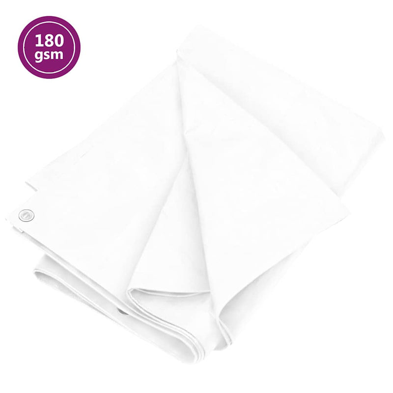 ギャラリービューアに画像をロードする, Vidaxl dekzeil 180 g m² 4x8 m hdpe wit
