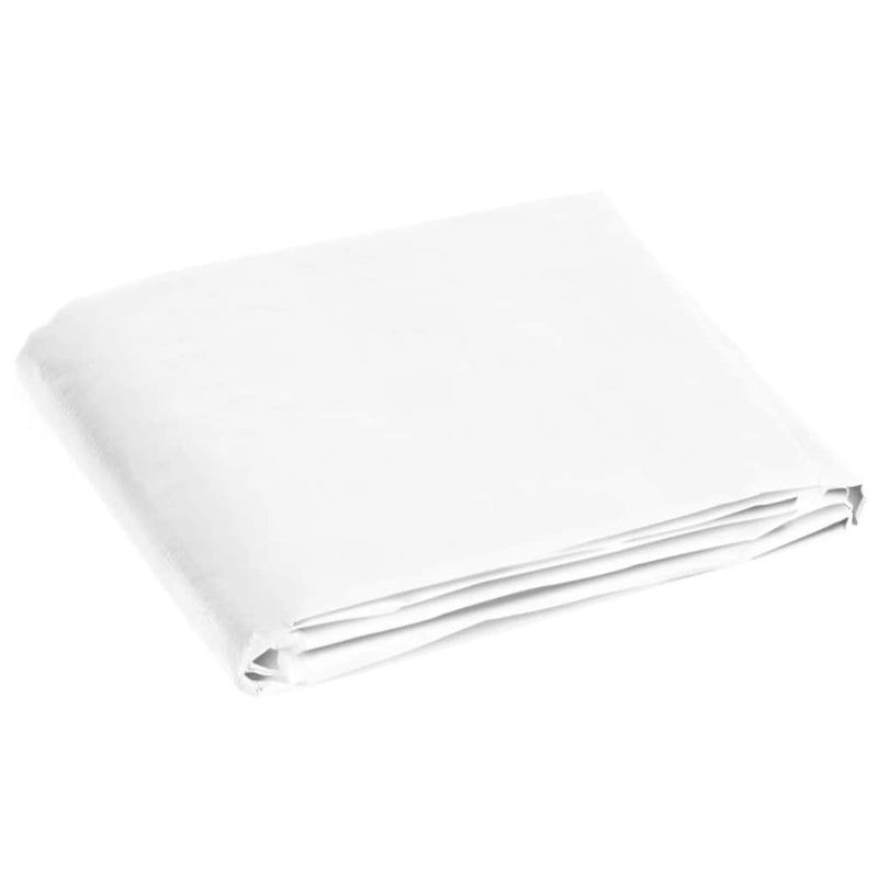 Load image into Gallery viewer, Vidaxl dekzeil 180 g m² 8x8 m hdpe wit
