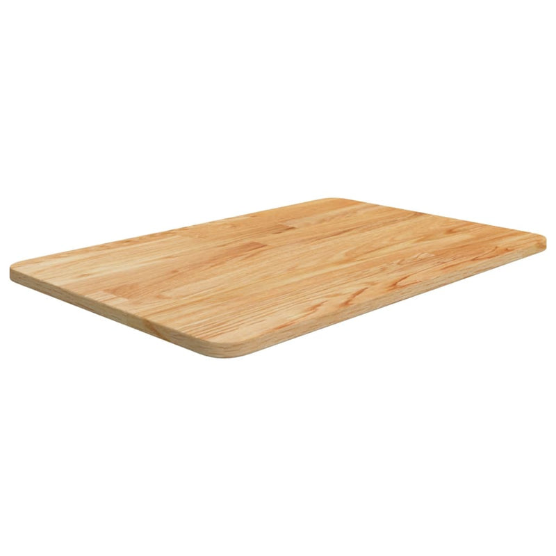 Load image into Gallery viewer, Vidaxl wastafelblad 60x40x1,5cm behandeld massief hout lichtbruin

