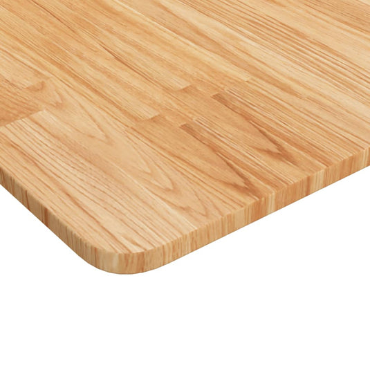 Vidaxl wastafelblad 60x40x1,5cm behandeld massief hout lichtbruin