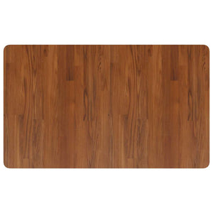 Vidaxl wastafelblad 100x60x1,5cm behandeld massief hout donkerbruin