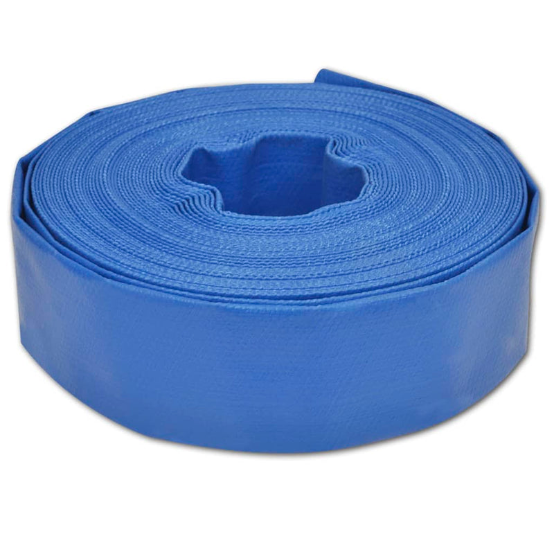 Load image into Gallery viewer, Vidaxl slang plat 1,5'' 100 m pvc
