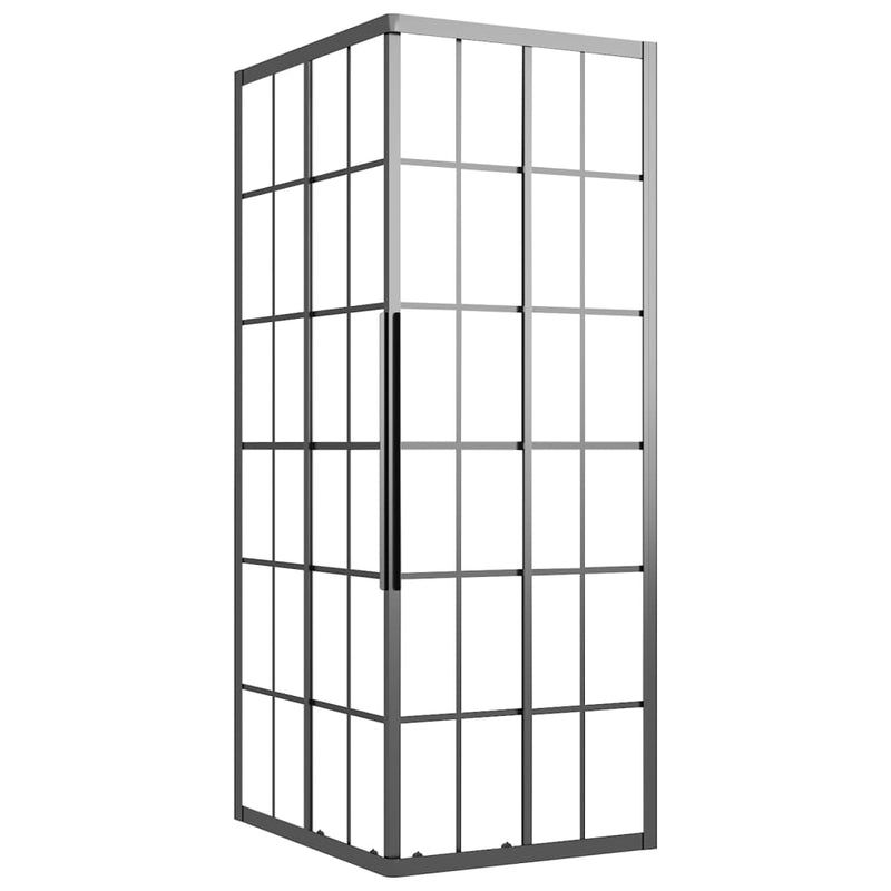 Load image into Gallery viewer, VidaXL Douchecabine 90x70x180 cm mat ESG zwart
