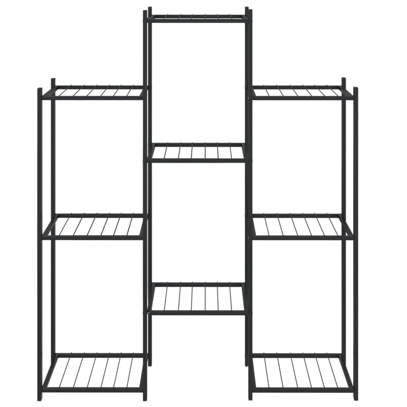 Load image into Gallery viewer, Vidaxl bloemenstandaard 83x25x100 cm ijzer zwart

