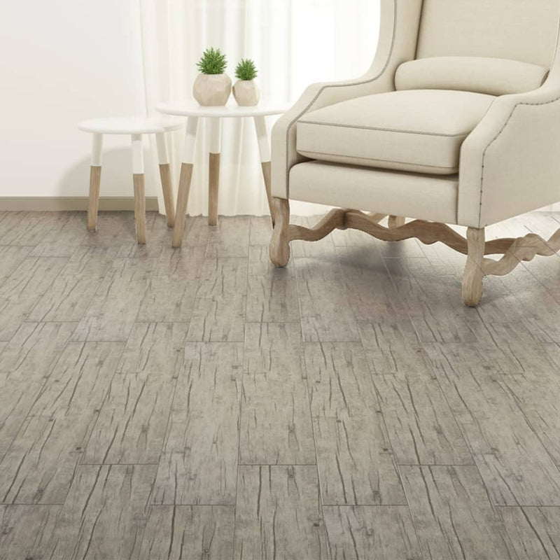 Load image into Gallery viewer, Vidaxl vloerplanken zelfklevend 2,51 m² 2 mm pvc washed eiken
